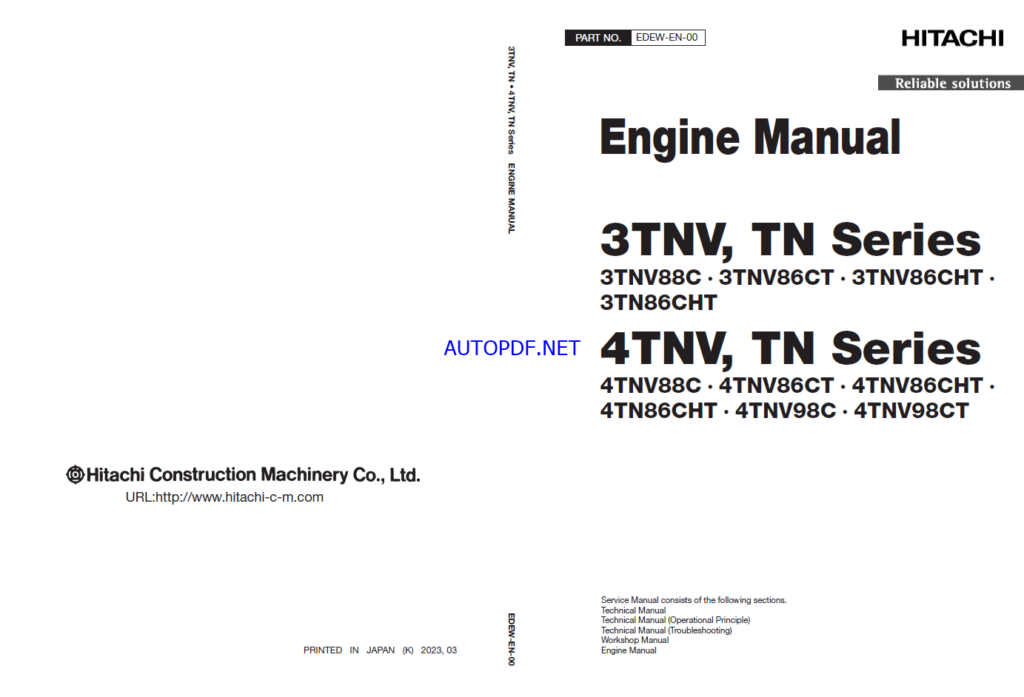 3TNV,TN 4TNV,TN Series Engine Manual