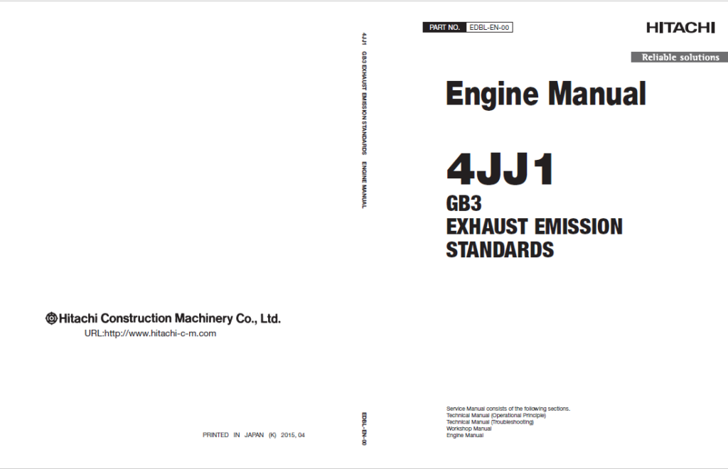 4JJ1 GB3 EXHAUST EMISSION STANDARDS Engine Manual