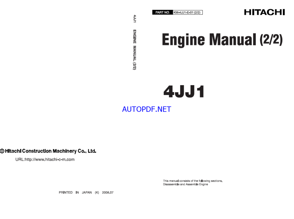 4JJ1 Engine Manual