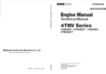 4TNV Series Engine Manual(Technical Manual)