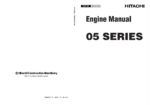 05 series Engine Manual