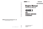 6HK1 GB3 EXHAUST EMISSION STANDARDS Engine Manual (Workshop Manual)
