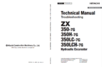 ZX350-7G Technical Manual (Troubleshooting)