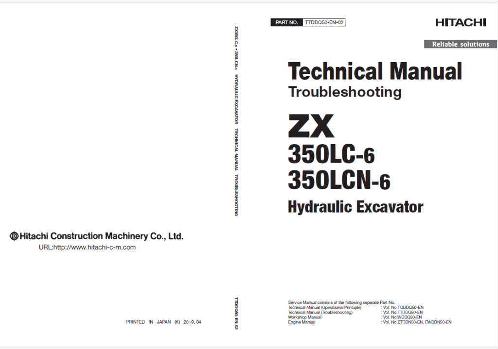 ZX350LC-6, ZX350LCN-6 Technical Manual (Operational Principle)