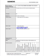 TS15006 - Siemens Event Code Manual IGBT SD ELFA ZR301.09 Rev. 5.8