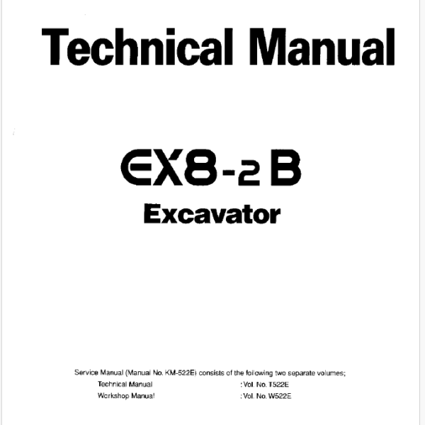 EX8-2B Technical manual