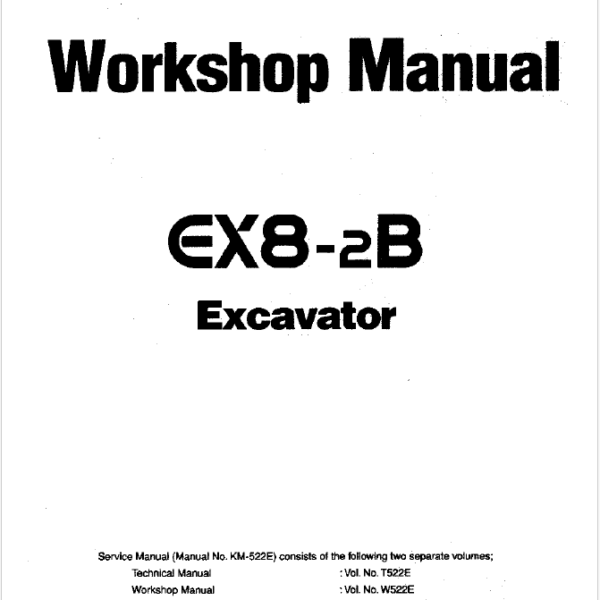 EX8-2B Workshop manual