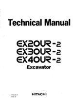 EX20UR-2,EX30UR-2,EX40UR-2 Technical manual (Operational Principle)
