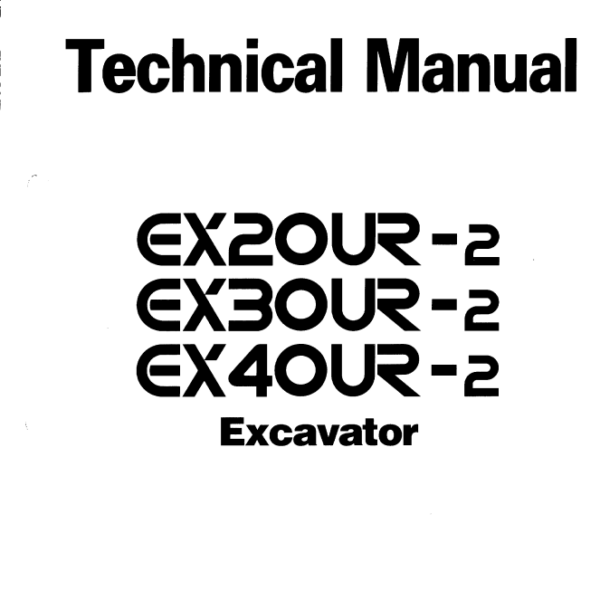 EX20UR-2,EX30UR-2,EX40UR-2 Technical manual (Operational Principle)