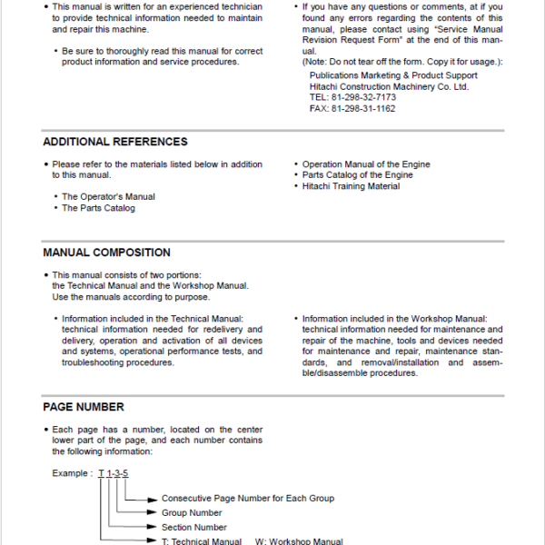 EX40U,EX50U Technical manual