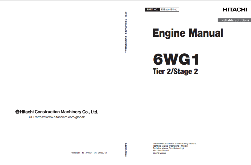 6WG1 Tier 2Stage 2 Engine Manual