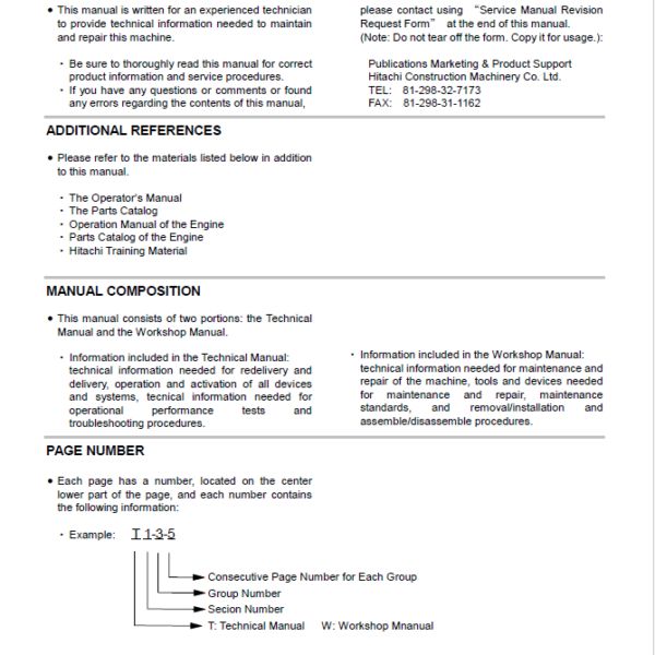 EX55UR-3 Workshop manual
