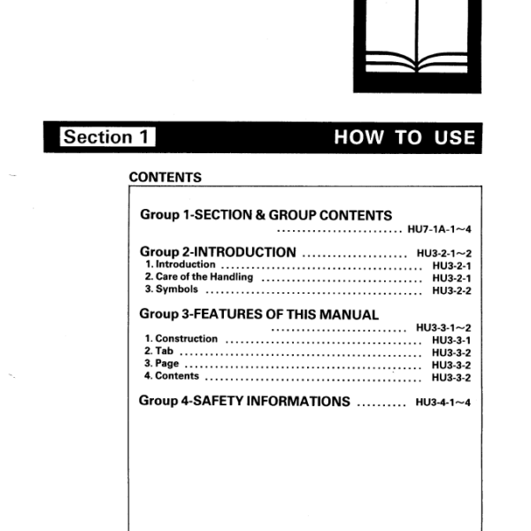 EX60 Service Manual