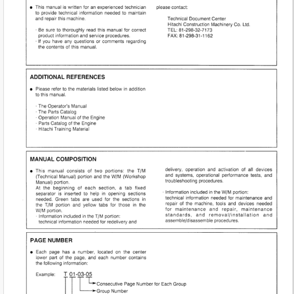 EX60-5,EX75UR-3,EX75URLC-3 Technical manual (Operational Principle)
