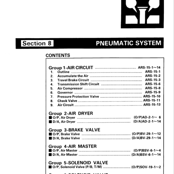 EX60WD Service Manual