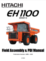 EH750-3, EH1100-3, EH1700-3, EH1100-5C2 HTM Warranty Time Guide EH1100-3 Field Assembly and PDI Manual