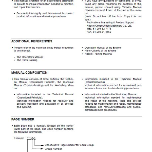 EX75UR-5,EX75US-5 Technical manual (Troubleshooting)