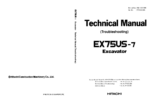 EX75US-7 Technical Manual(Troubleshooting)