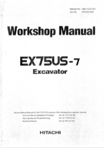 EX75US-7 Workshop manual