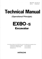EX80-5 Technical manual (Operational Principle)