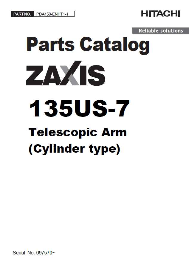 ZX135US-7 Clamshell Telescopic Arm Excavator