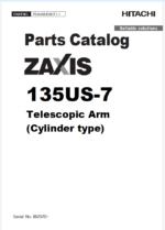 ZX135US-7 Clamshell Telescopic Arm Excavator