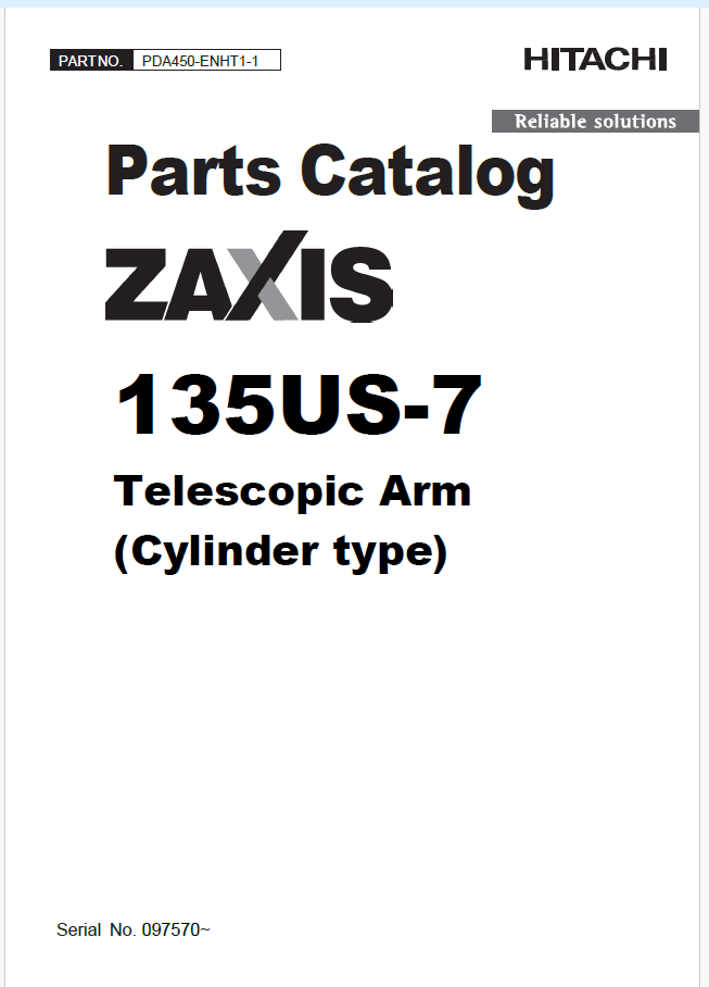 ZX135US-7 Clamshell Telescopic Arm Excavator