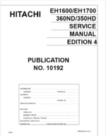 EH1600,EH1700 Service Manual