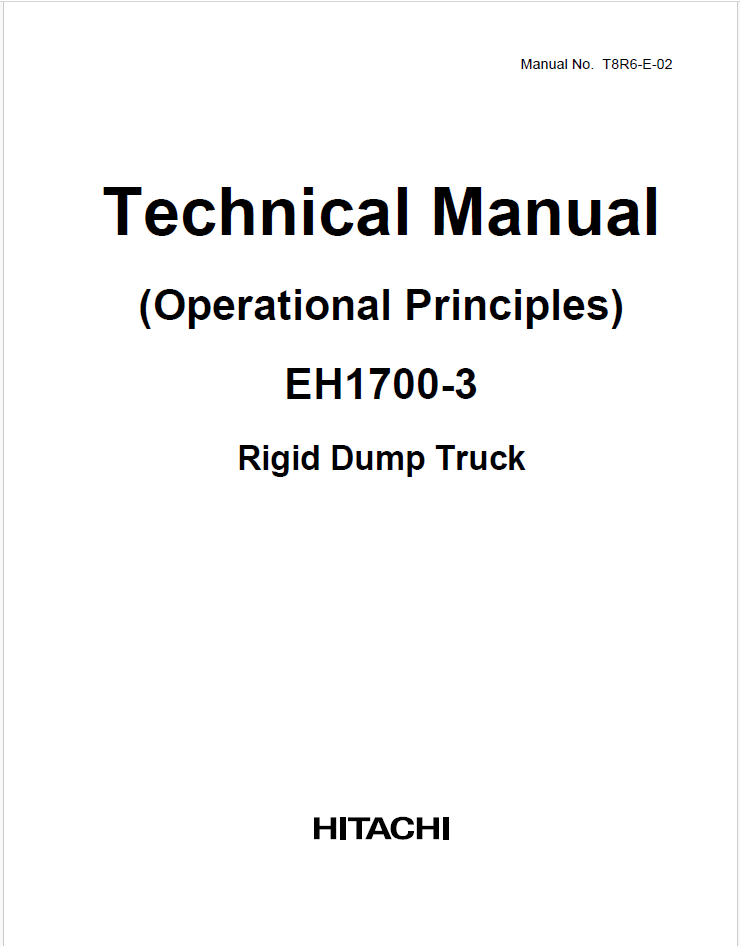 EH1700-3 Operational Principle Manual