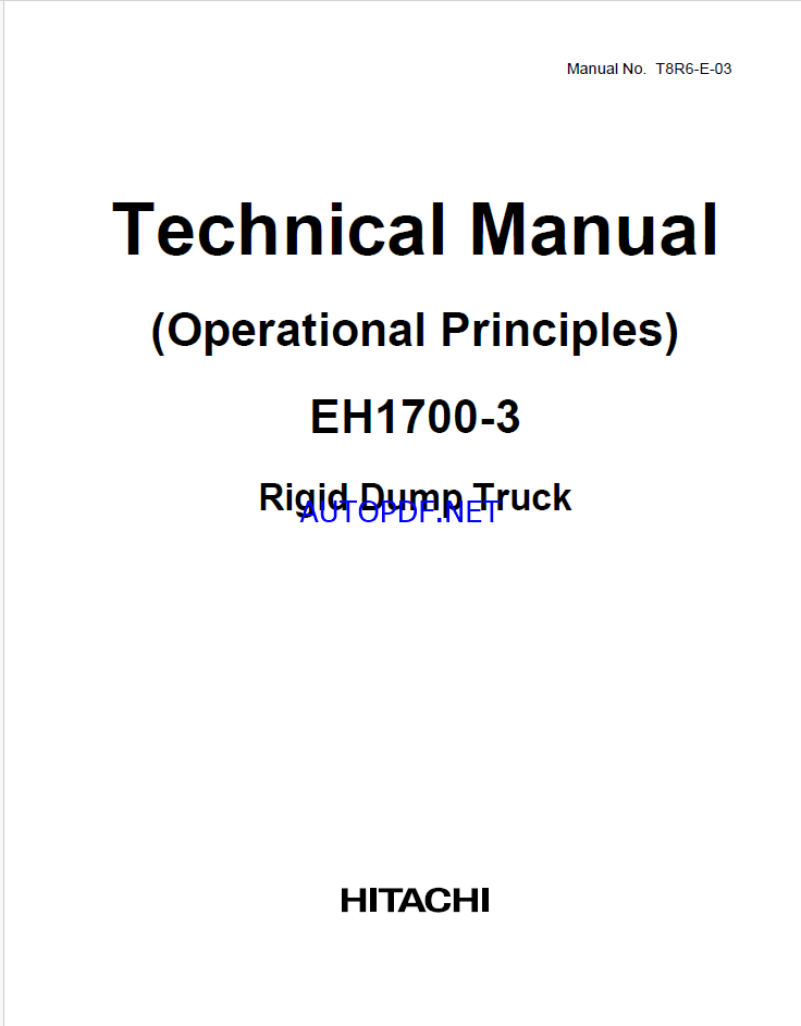 EH1700-3 Technical Manual (Operating Principle)