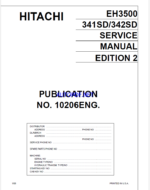 EH3500 Service Manual