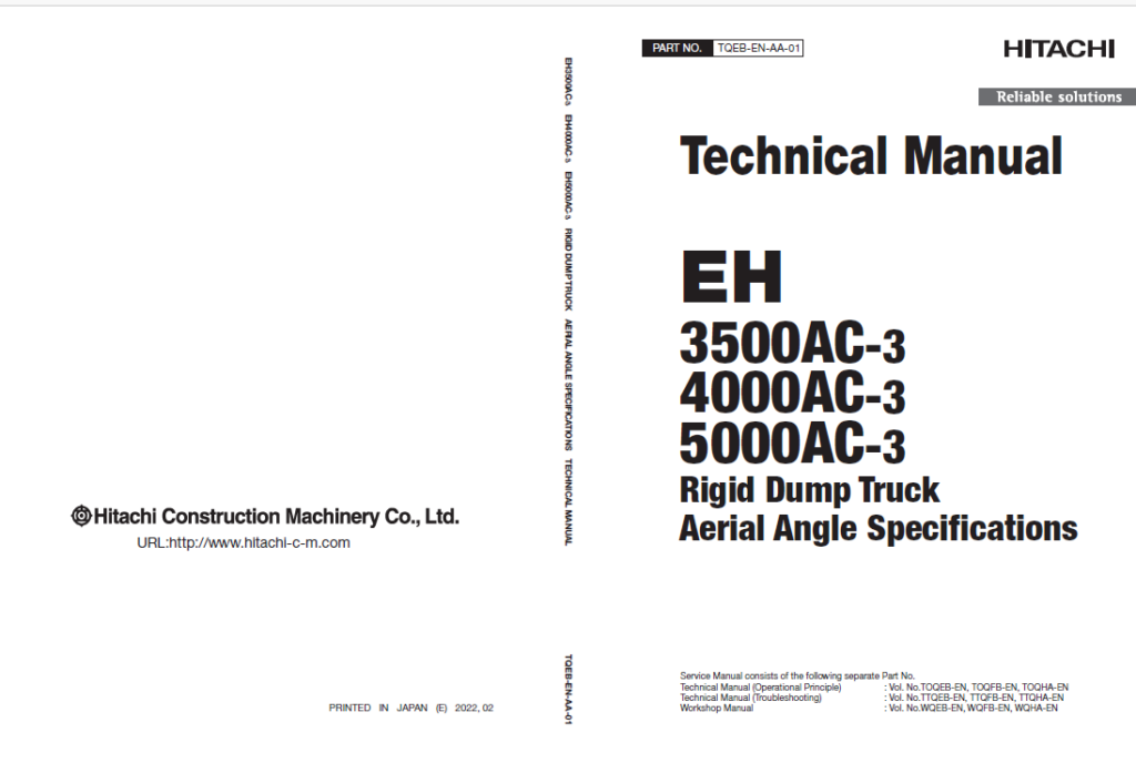 EH3500AC-3 Technical Manual (Aerial Angle Specifications)