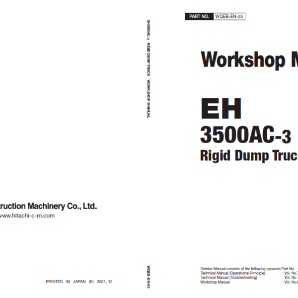EH3500AC-3 Workshop Manual