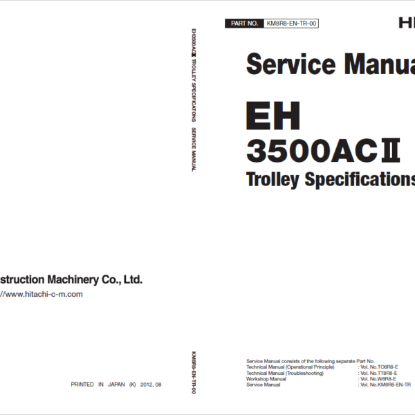 EH3500ACⅡ Trolley Specifications Service Manual