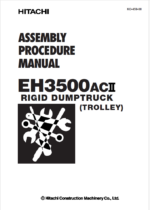 EH3500ACⅡRIGID DUMPTRUCK (TROLLEY) ASSEMBLY PROCEDURE MANUAL