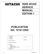 EH4000 Service Manual (DC and covers R260)
