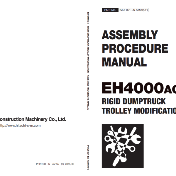 EH4000AC-3 TROLLEY MODIFICATION ASSEMBLY PROCEDURE MANUAL