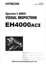 EH4000ACⅡ Operator's QUICK VISUAL INSPECTION