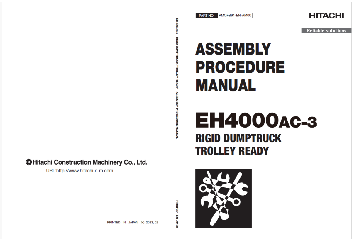 EH4000AC-3 TROLLEY READY ASSEMBLY PROCEDURE MANUAL