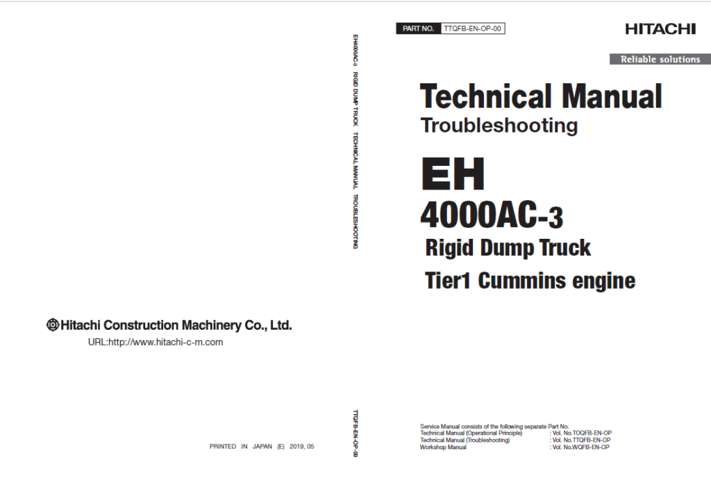 EH4000AC-3(Cummins Tier1) Technical Manual Troubleshooting