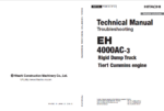 EH4000AC-3(Cummins Tier1) Technical Manual Troubleshooting