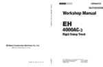 EH4000AC-3 Workshop ManualEH4000AC-3 Workshop Manual