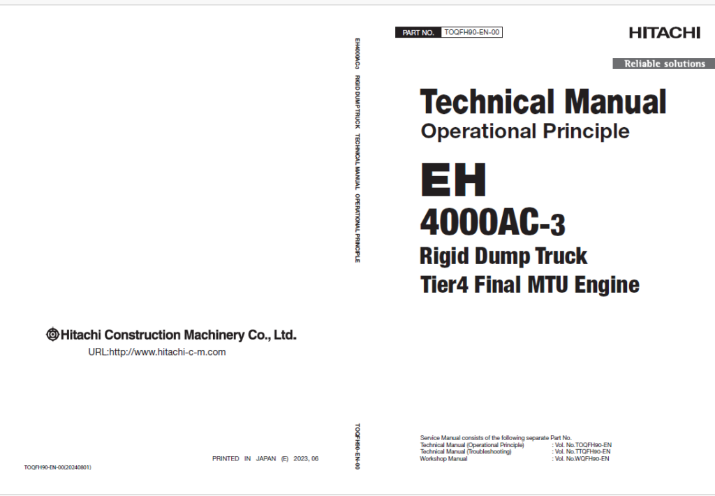 EH4000AC-3 (MTU Tier 4 Final) Technical Manual Operational PrincipleEH4000AC-3 (MTU Tier 4 Final) Technical Manual Operational Principle
