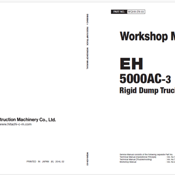 EH5000AC-3 Workshop Manual