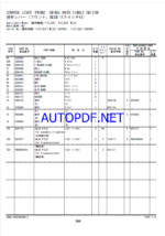 ZX110-3,ZX110M-3 Parts Catalog