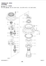 ZX140W-3 Equipment Components Parts Catalog