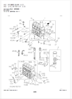 ZX160W ISUZU(4BG1-TCG03) Engine Parts Catalog