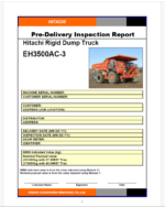 EH3500AC-3 Pre-Delivery Inspection Manual