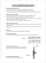 EH5000AC-3 (MTU Tier4 Final) VISUAL INSPECTION CHECK SHEET