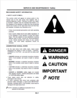 EH600 Workshop Manual